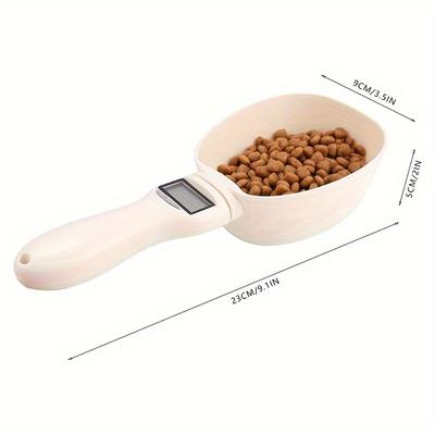 Çıkarılabilir Başlıklı Dijital Mutfak Ölçü Kaşığı Tartısı, Taşınabilir Kolay Temizlenir, 1g ile 800g Aralığı, Çoklu Birim Göstergesi, Düğme Pil ile Uyumlu