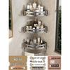 Punch-Free Wall-Mounted Bathroom Shower Corner Shelf