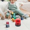 GLEAVI Police Light Toy Cosplay Cosply Fire Fighting Light Toy Rotating Signal Light LED Lamp Kids Toy Flashing Warning Light Shining Beacon Vehicle