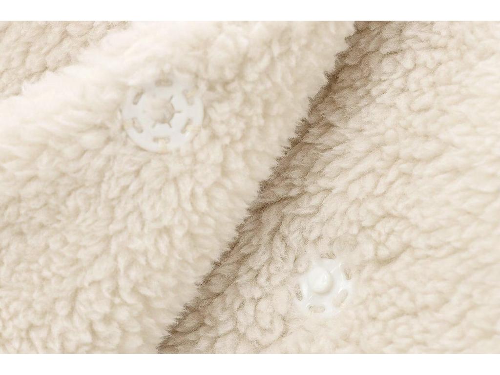 2024 Fall/Winter Women's Faux Fur Solid Color Overcoat: European & American Style