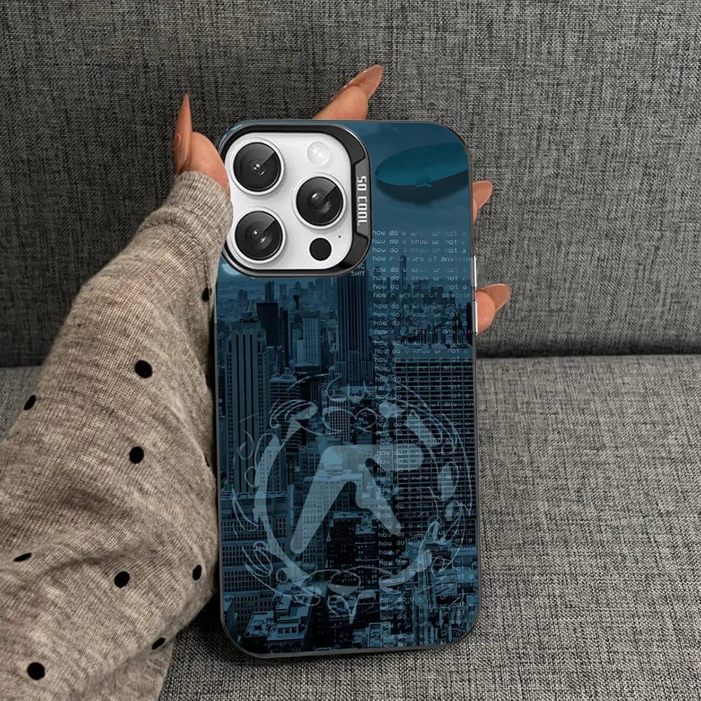Music Band A-Aphex T-Twin For IPhone 17 16 15 14 13 12 11 Pro Max Plus Colorful Shockproof Back Phone Case