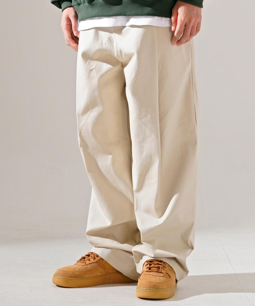 FP142 Wear Needbe Single-Pleat Pants Light Beige Sjlp1396