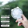 USB Rechargeable Portable Fan Air Cooler Handheld Fan Foldable Fan  for Camping Office Outdoor