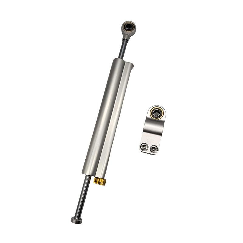 New Motorcycle Modification Accessories Steering Damping Buffer Anti-Headshake Balance Bar Titanium Scale Damper TC02-95 Black