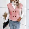 Women's Fashion Christmas Print Lightweight Sweater Casual Long-Sleeve Knit Pullover Top