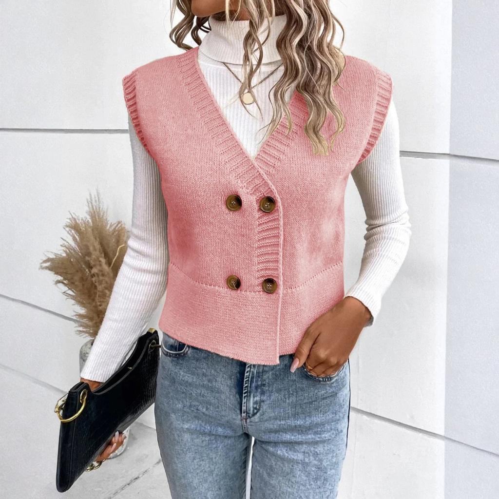 Women's Fashion Christmas Print Lightweight Sweater Casual Long-Sleeve Knit Pullover Top