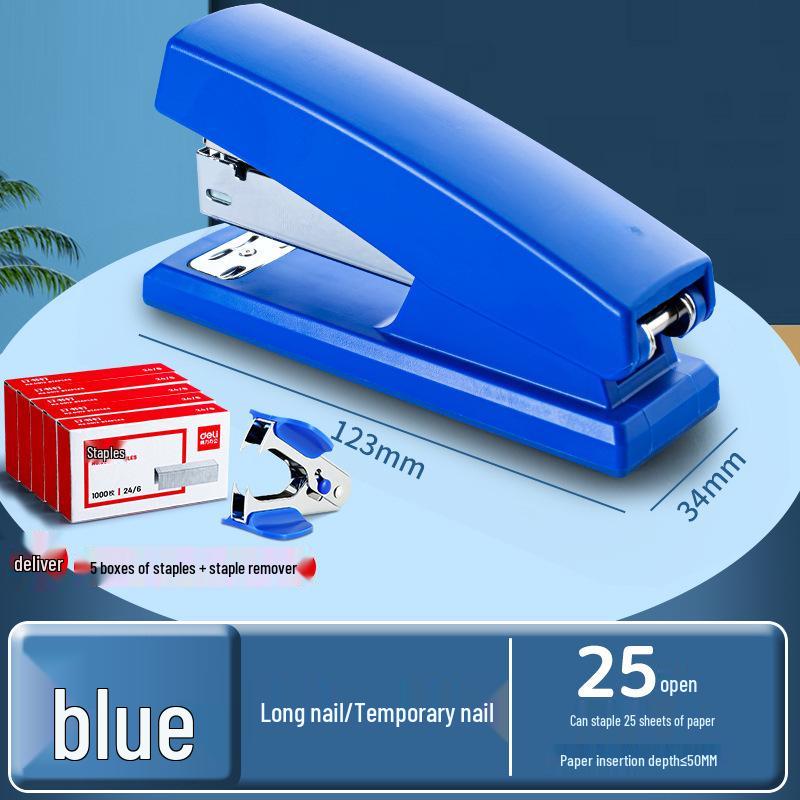 Universal Heavy-Duty Stapler - Labor-Saving, Thickened Design for All Sizes (Large, Medium, Small)