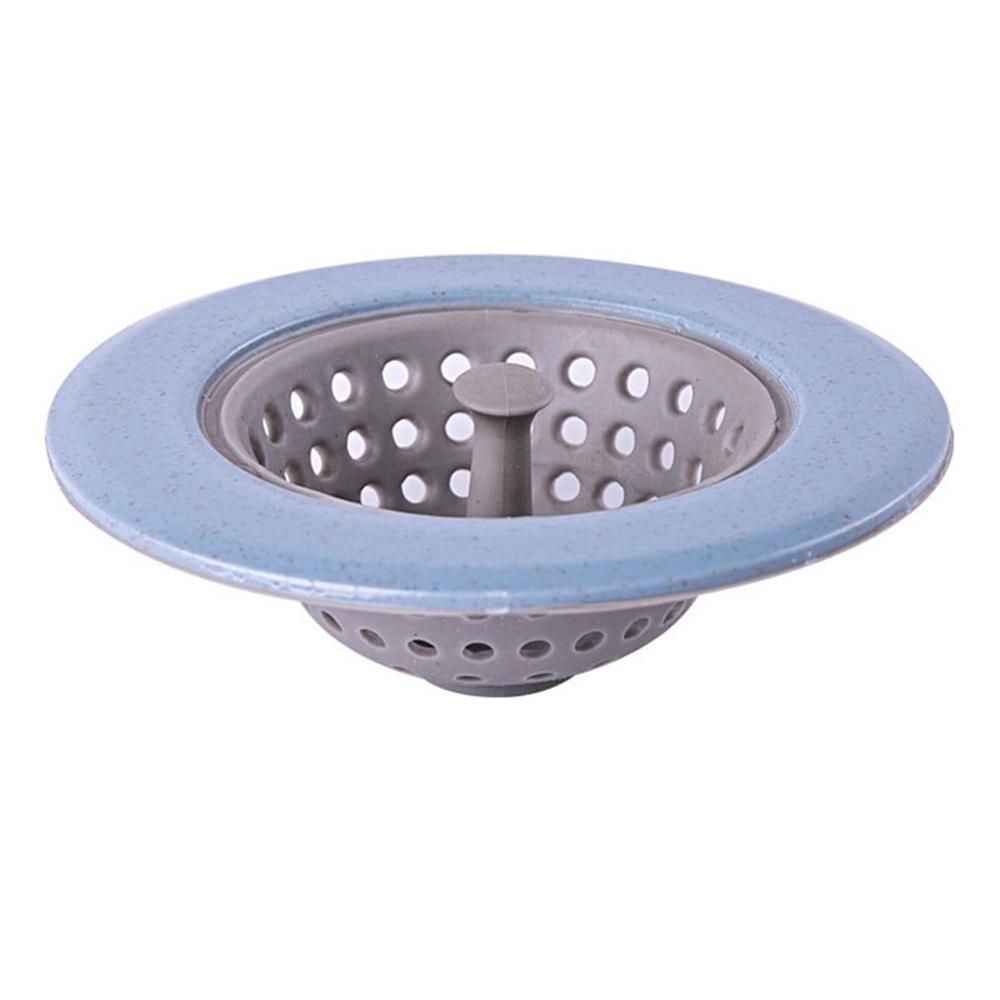 Silicone Anti-Cloggin Floor Drain Hair Stopper Bath Catcher Bathroom Accessories Kitchen Sink Strainer Sewer Filter Shower Cover