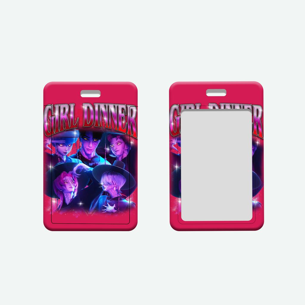 Herren Gruppe Cartoon Kartenset Studentenausweis Set Bus Essenskarte Anstecknadel Studenten Essenskarte