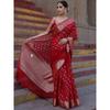 Elegant Ethnic Wear - Soft Lychee Silk Designer Saree