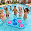 Hexagonal Shape Inflatable Ring Toss Toy Triangle Shape Water Games  Camping