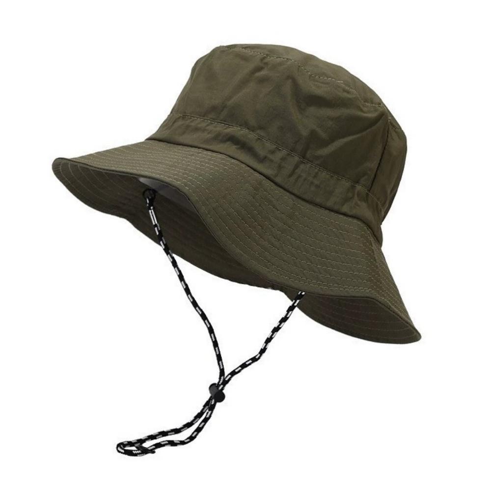 Foldable Fisherman's Hat Lightweight Quick-Drying Unisex Large Brim for Breathable Sun Protection for Outdoor Hiking Fishing