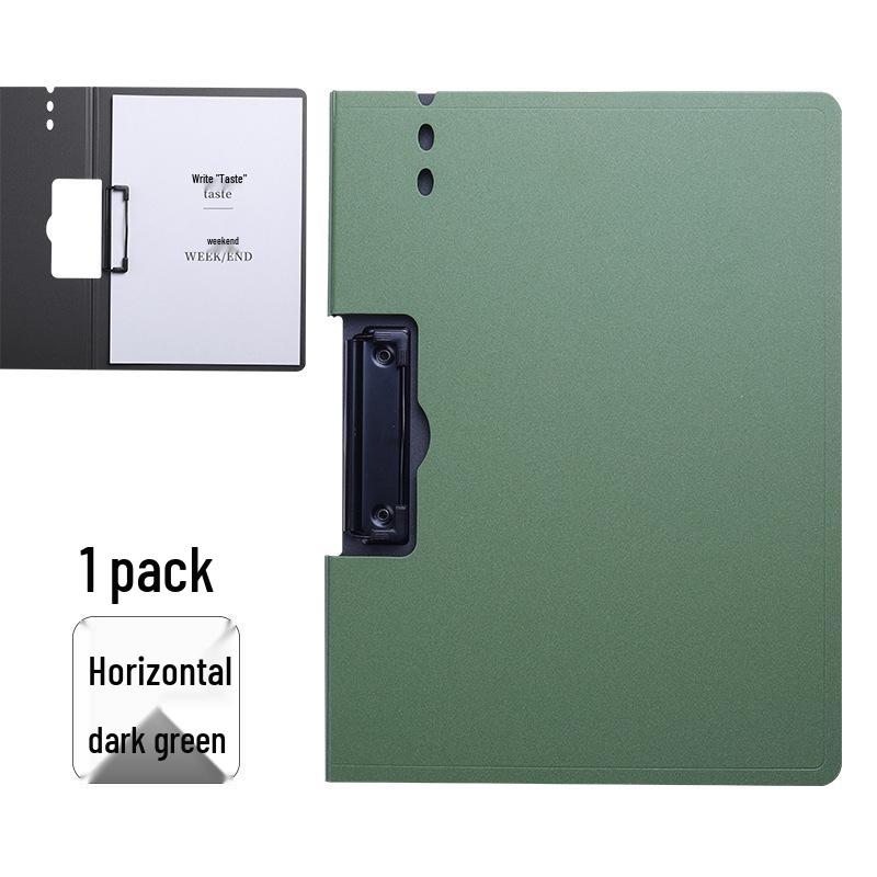 Multi-Functional A4 Writing Pad and File Folder Clip for Students