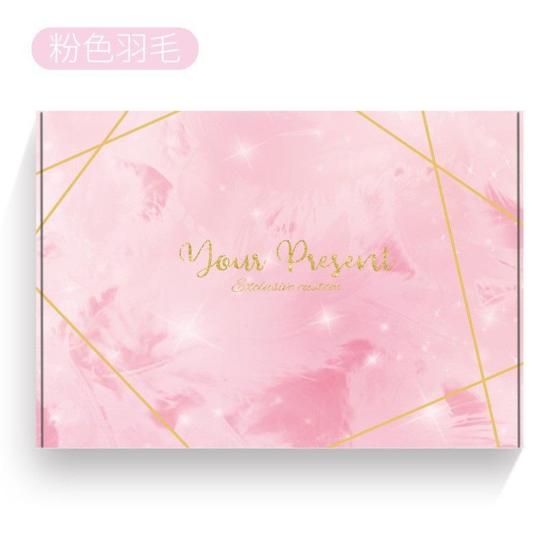 One Piece Is Sent and Photographed On Behalf of This Link. High-end Underwear, Bra, Packaging Box, Gift Box, Extra Hard Large Color Box, Airplane Box.