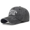 ZHENYUEQI Washed Vintage Distressed Curved Brim Baseball Cap