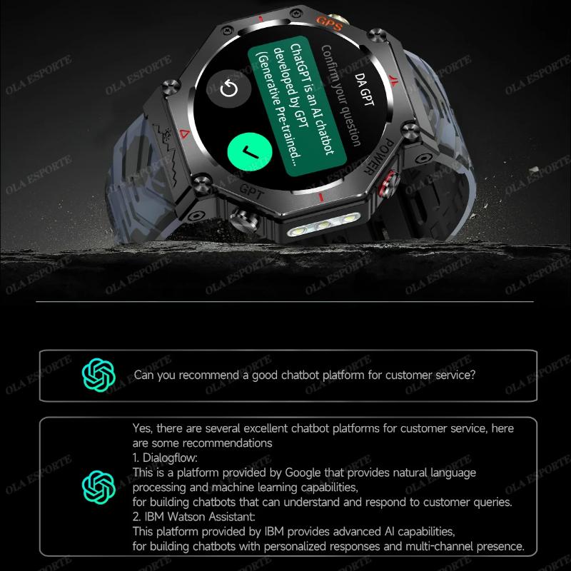 2025 New Swimming Smart Watch Watch IP69K Waterproof BT Call GPS Compass Amoled Military Sport Smartwatch Men Women for Xiaomi Huawei