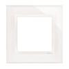 Single frame Nature-Glass, WHITE PEARL, IP20/IP44' ('IP44 - use seal