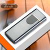 Ultra-thin Rechargeable Electronic Lighter with Touch-Sensitive Windproof Design and Power Display