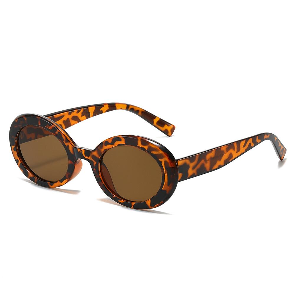 Oval Sunglasses Cool Square Personalized Retro Sunglasses Uv Protection Advanced Sunglasses