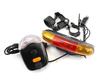 Multifunctional Bicycle Turn Signal Lamp Tail Light With Electric Horn Brake Light Xc-408