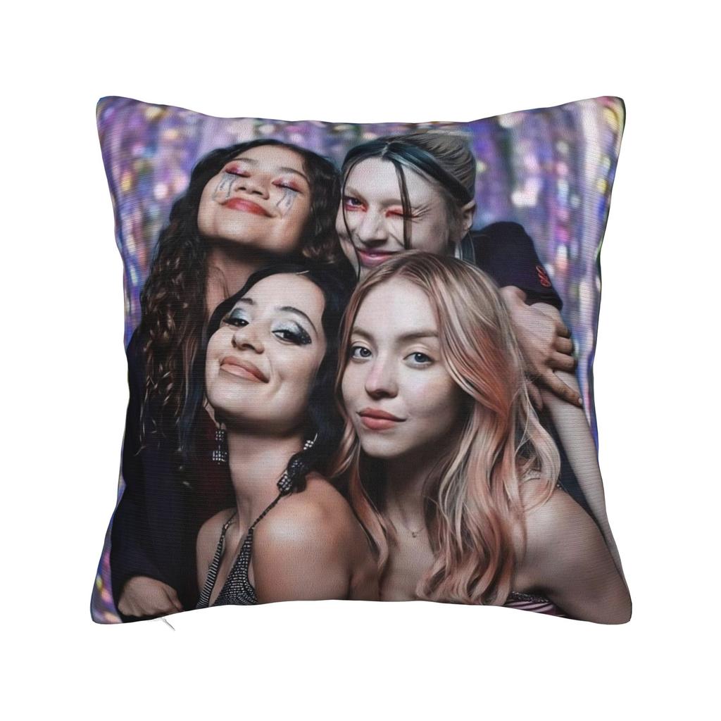 Euphorias Season 3 Pillow Cover Merchandise Soft Cushion Cover Decor Pillow Case Cover Home Multi Size
