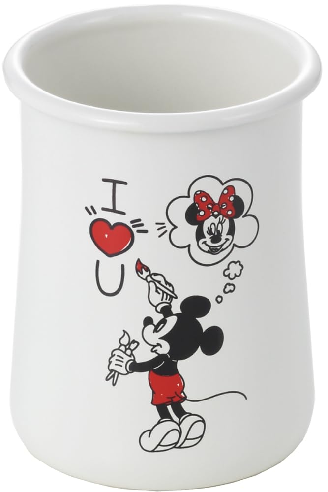 

Disney Shake Hands Enamel Cutlery Stand, 600ml, MMJ-09 белый