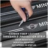 1/4/5Pcs Car Door Threshold Protective Sticker Anti Scratch Waterproof Decal For Mini Cooper F54 F55 F56 F57 F60 R50 R52 R53 R55
