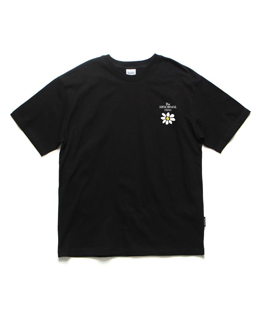 ABNORMALTHING Flower Oversized T-Shirt White