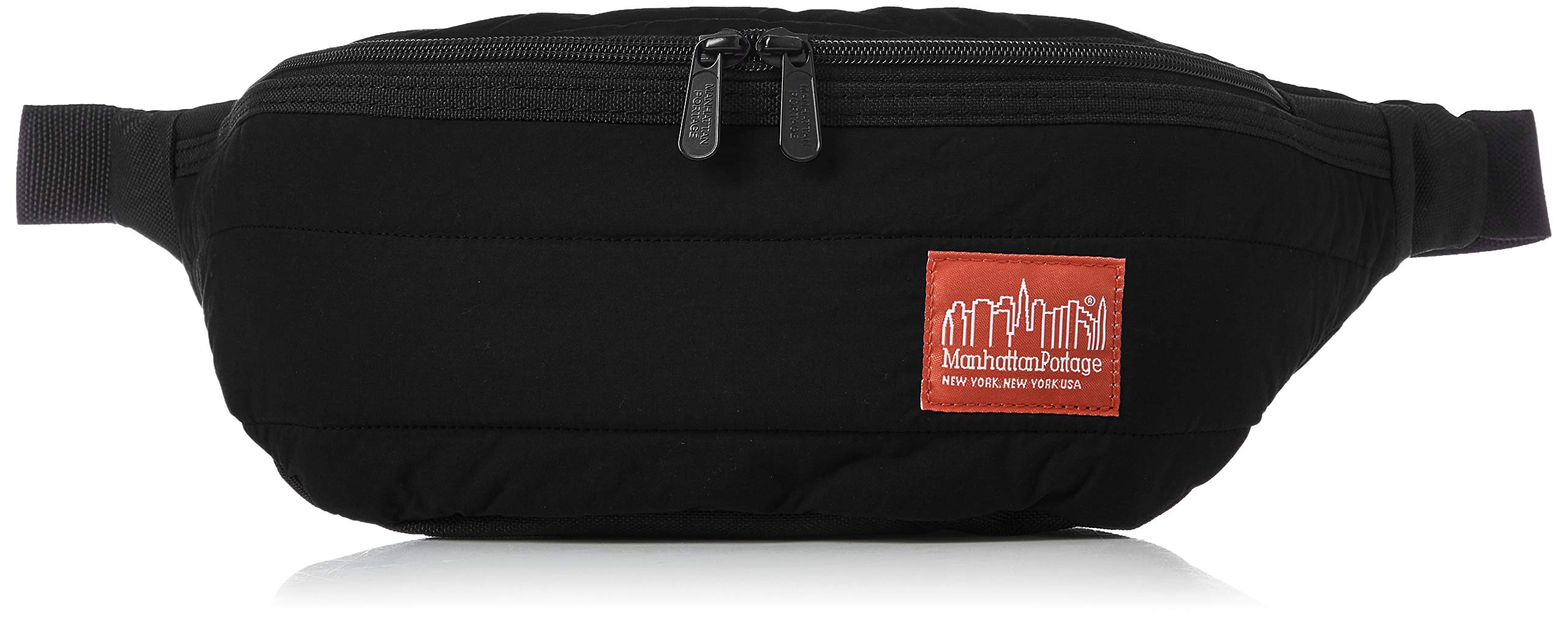 

Подлинный продукт поясная сумка стеганая ткань Brooklyn Bridge поясная сумка черная [Manhattan Portage] [официальный]