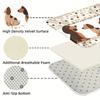 1Pcs Anti Fatigue Kitchen Rugs, Cute Dog Print Waterproof Non-Slip Thick Cushioned Kitchen Mat Heavy Duty Comfort Standing Mat for Kitchen