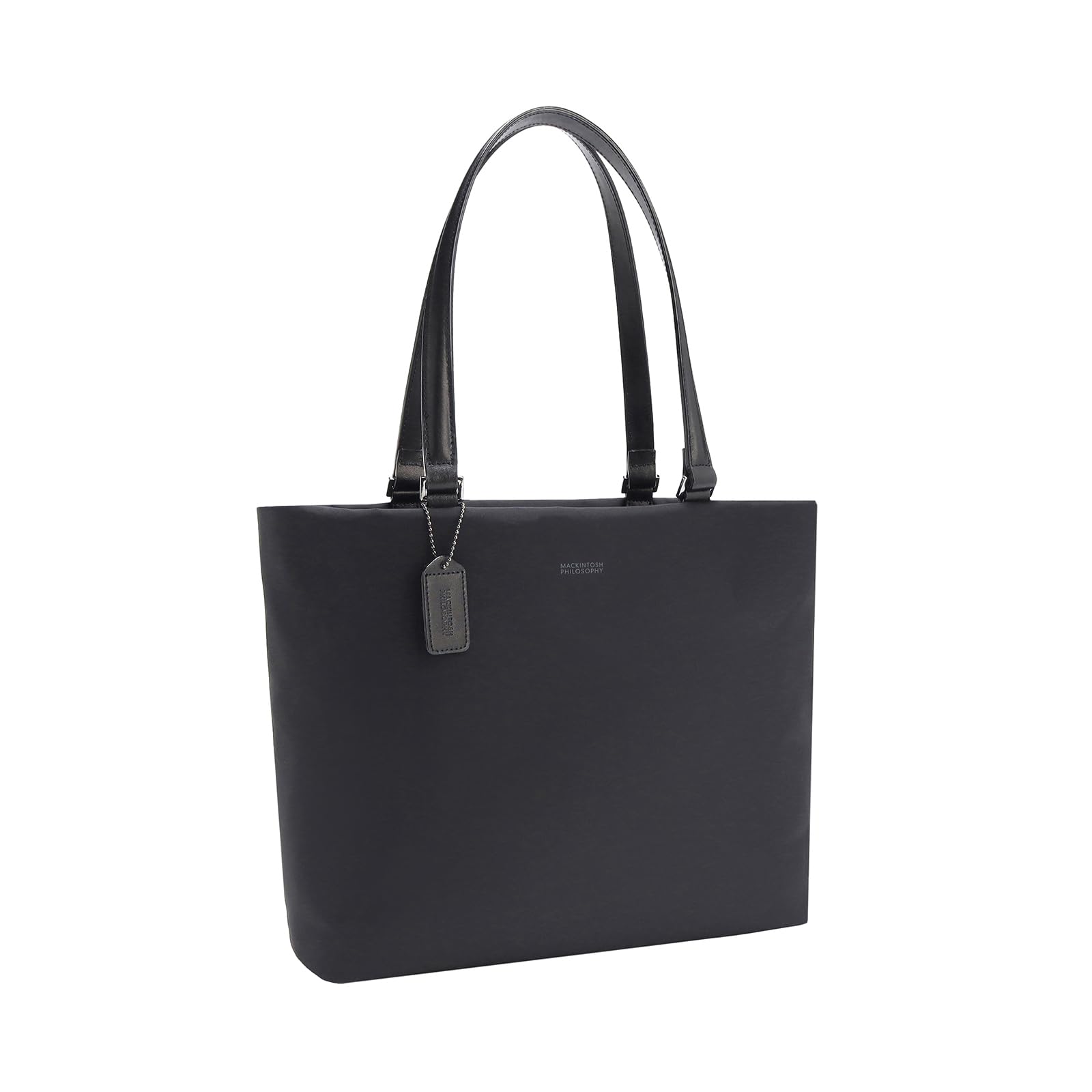 

Tote Bag Mia A4 Size Storage Tablet Storage PC Storage Black [Macintosh Philosophy] 11.1inch No.11205 Women s