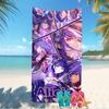 Customizable Personalized Beach Towels Genshin Impact Characters Themed designs.Suitable for the Beach, Yoga, Sports;ideal As Beach Accessories