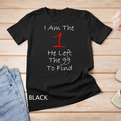 Verlorenes Schaf Bibel Jesu Gleichnisse Rettung Geschenke Christliches Unisex-T-Shirt