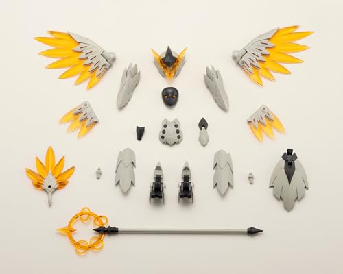 Kotobukiya (KOTOBUKIYA) Mugen Kaikou Megalomaria Metamorphose Unit Ex-Armor White Eagle, Approximately 180mm Tall, Non-scale Plastic Model