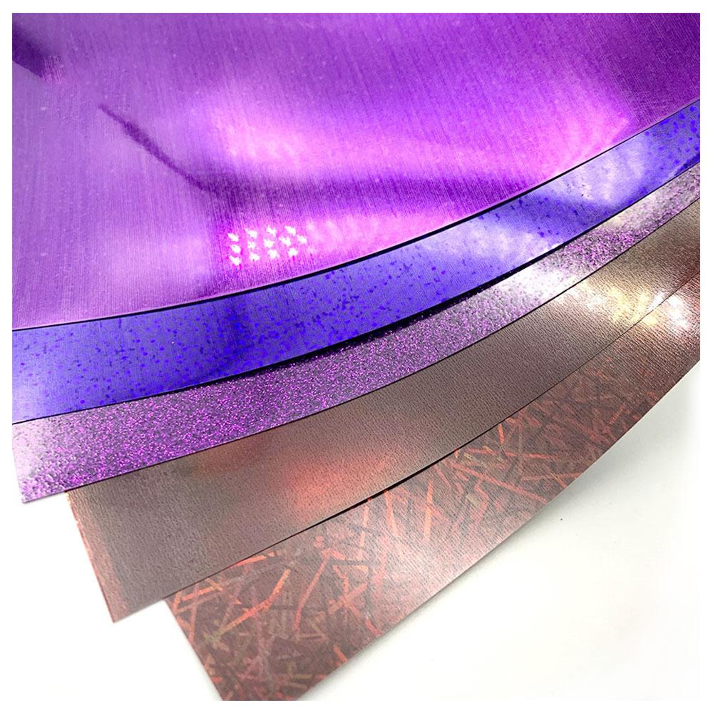 

5pcs 20x25cm Bundle Purple Brown Series HTV Iron on Vinyl Heat Transfer Film DIY Heat Press Design for T-Shirts Textile Decor 20cm x 25cm