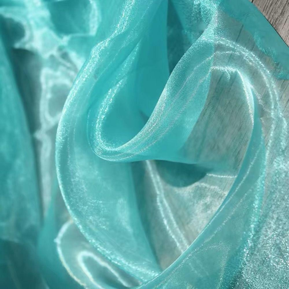 DIY Crystal Organza Fabric  for Wedding Backdrop DIY Curtains Hanfu Dress Design
