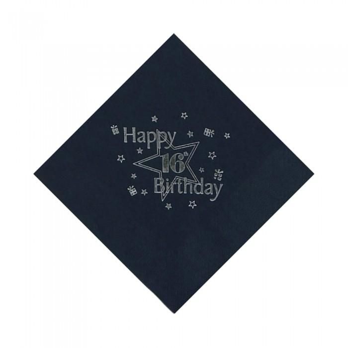 Celebration Station 16th Birthday Napkin