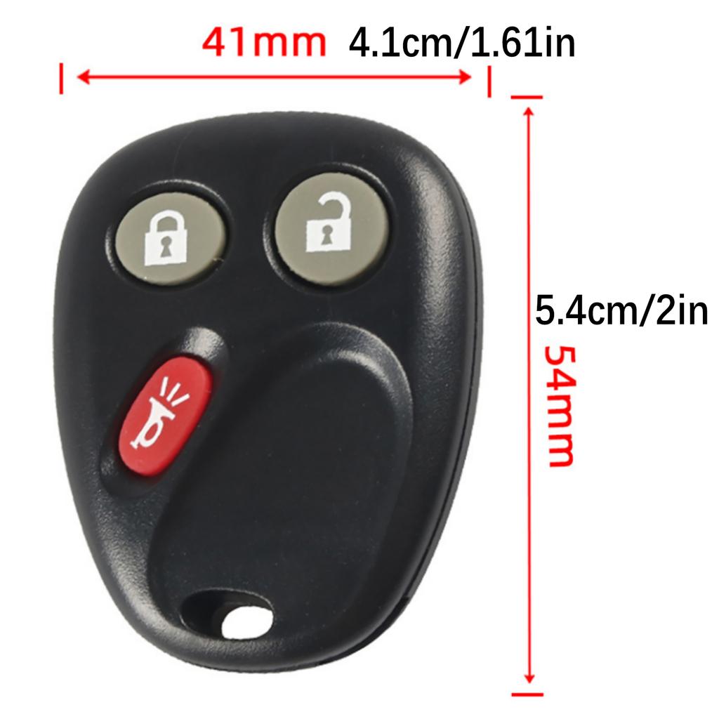 2Pcs/Set Keyless Entry Remote Control Car Key 3 Buttons 315 MHz For Chevrolet Suburban Tahoe For GMC Yukon Sierra Auto Accessory