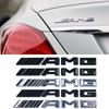 New C200 E200  For Mercedes Benz 1Pcs AMG Letters Sticker  ABS Car Rear Trunk Emblem For Mercedes Benz AMG A B C E G CLA C63 C63