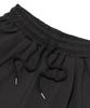 ANALOG MOOD Soft Plain Pintuck Cotton Shorts (Charcoal)