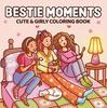 Children's Cartoon Coloring Book: Cute, Comfortable, Warm, Stress Relief, Simple Graffiti Drawing for Kids
