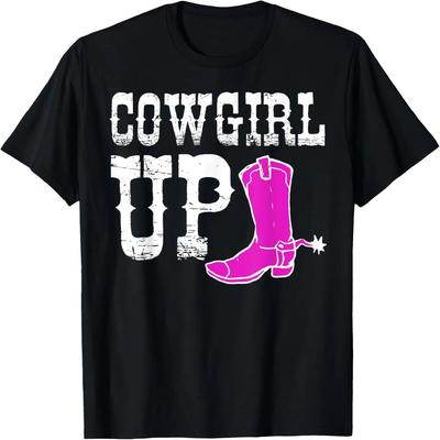 Cowgirl Up Western Texas Urban T-Shirt