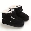 Kleinkind Baby Mädchen Stiefeletten Plus High Top Hausschuhe Indoor Schuhe Krabbelschuhe Lauflernschuhe für Winter
