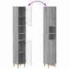 2 Piece Bathroom Cabinet Set ARNHEM Sonoma Gray