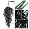 Black Artificial Vines Plants Plastic Leaf Fake Plants New Hanging Plants  Halloween Decoration