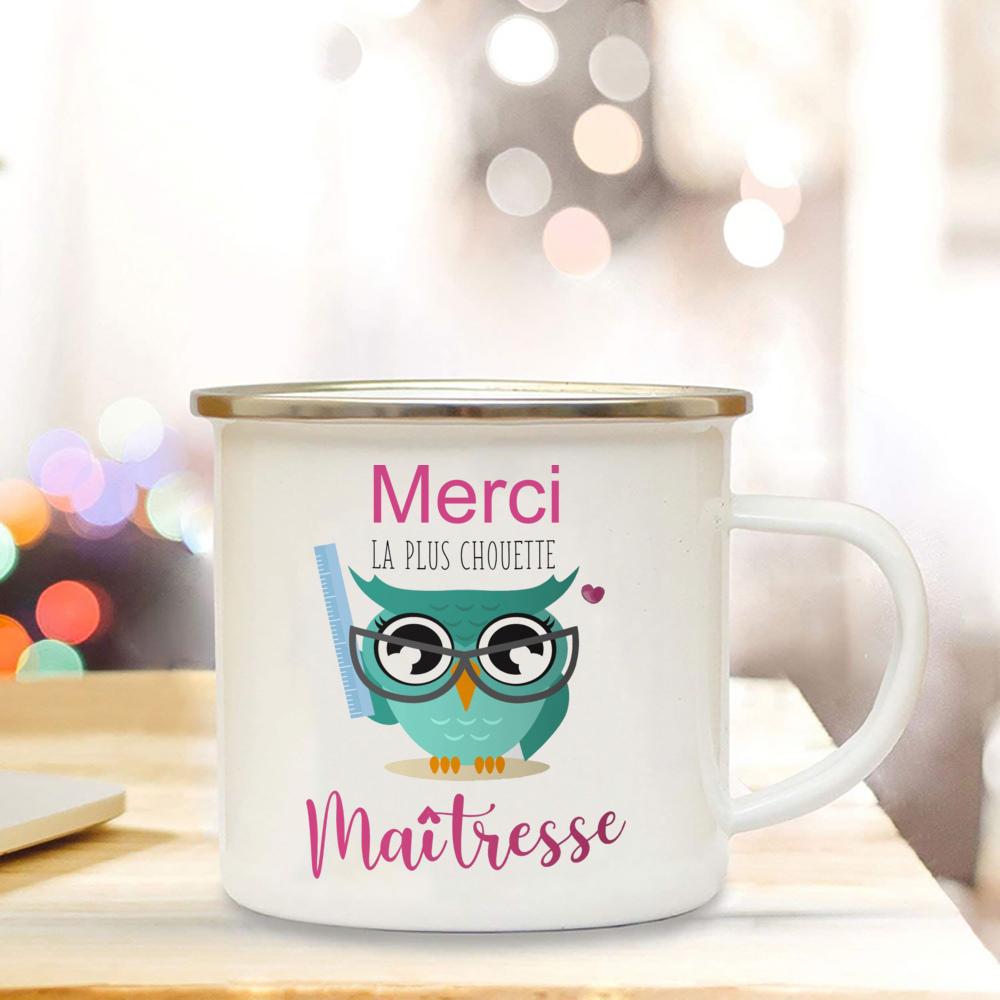 Thank you teacher Enamel Cup Coffee Lover Gift Best Teacher Ever Enamel Tin Novelty Gifts Mug end of school year gifts