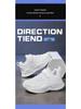 Kids' White Sports Shoes – Breathable Leather Sneakers for Boys and Girls, Ideal for Spring and Autumn Activities