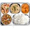 for Food Control with Compartments Stainless Steel Dividers Platter Dinner Plates Serving Tray