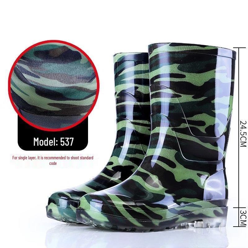 Xihe High-Top Rain Work Boots