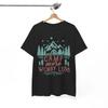 Camp More Worry Less T-Shirt | Mountain Trekking Tee | Hiking Explorer Shirt